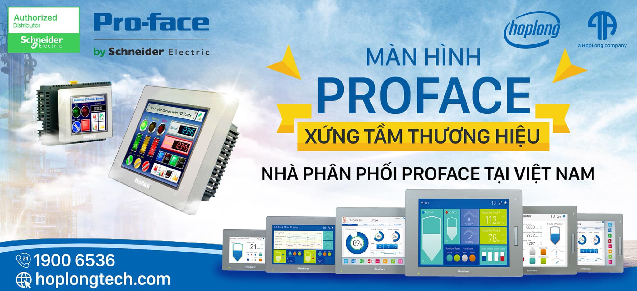 Hợp Long - nhà phân phối chính thức HMI Proface