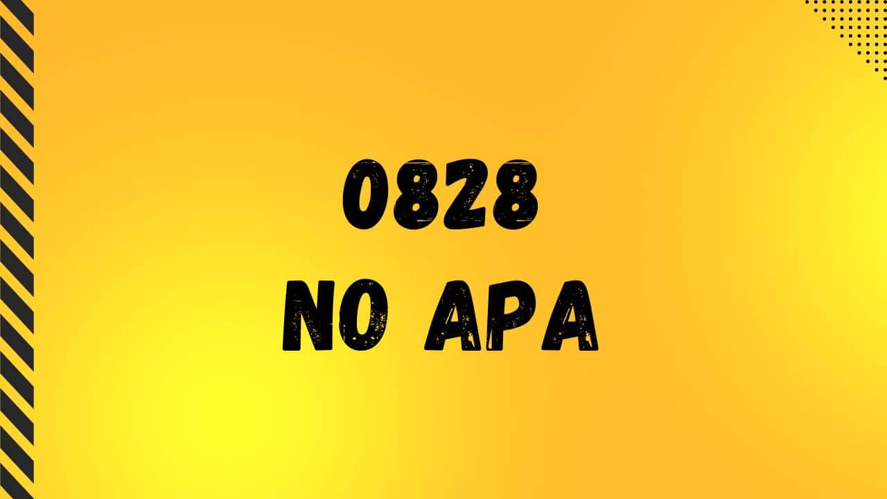 0828 No Apa? Kartu Operator Apa? Nomor Daerah Mana?