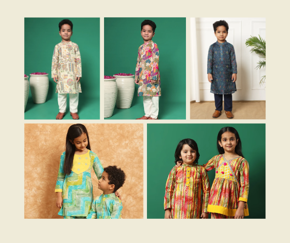 The Ultimate Guide to Dressing Your Kids in Ethnic Kurta Pajamas | by Readiprintfashions | Nov, 2024 | Medium