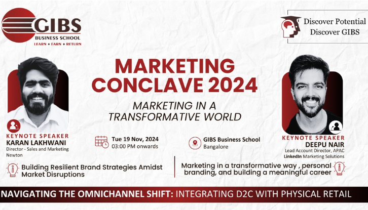 Marketing Conclave 2024: Innovation at GIBS Bangalore