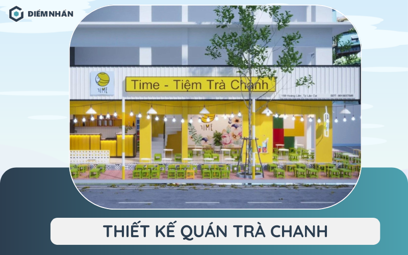 65+ Mẫu thiết kế quán trà chanh ngoài trời đẹp cực hút khách