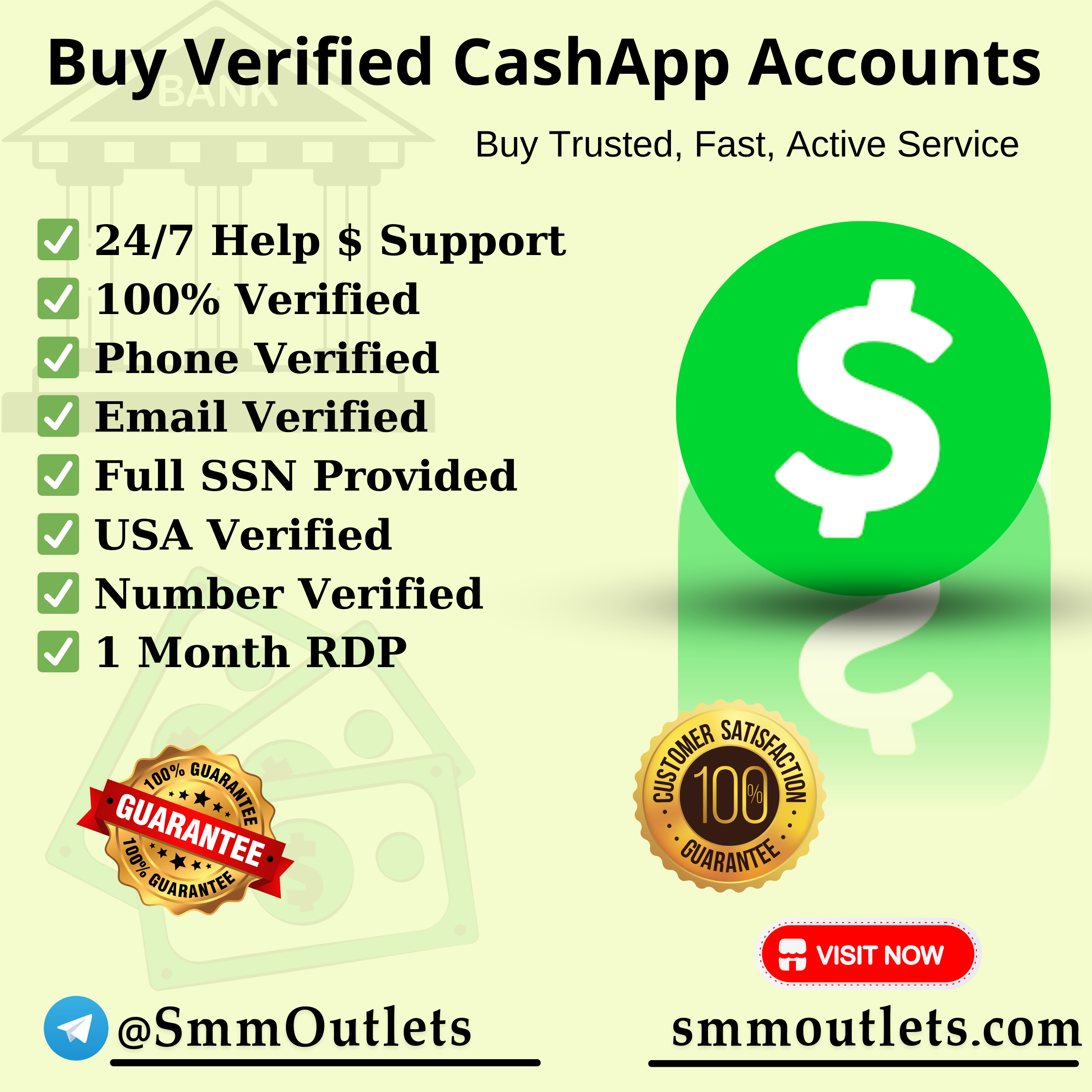 Buy Verified Cash App Accounts - SmmOutlets