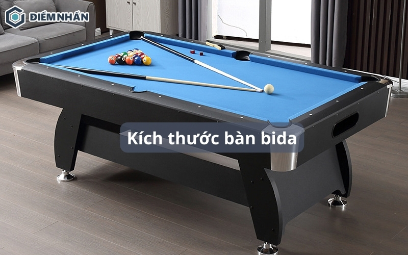 [Tìm hiểu] Kích thước bàn bida tiêu chuẩn trên thị trường