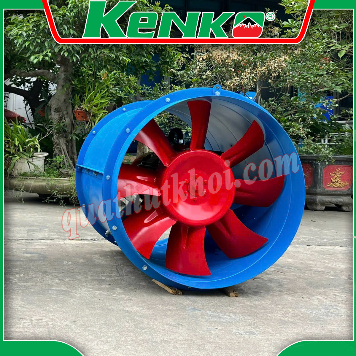 Quạt hướng trục hút khói chữa cháy KENKO 4KW 5.5HP