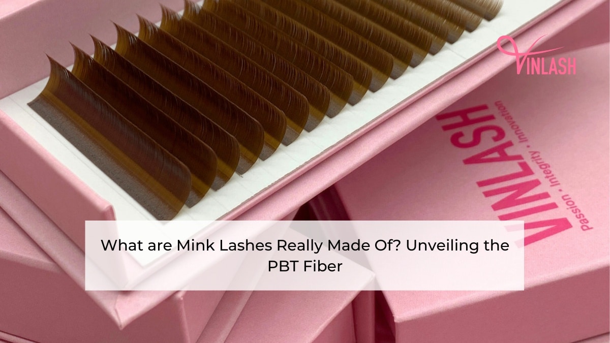 What are Mink Lashes Really Made Of? Unveiling the PBT Fiber