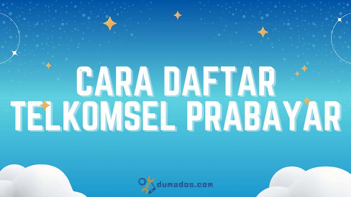 Cara Daftar Telkomsel Prabayar, Registrasi Pengguna Baru