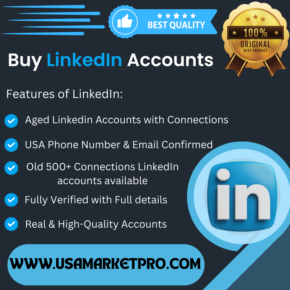 Buy LinkedIn Accounts - USAMarketPRO