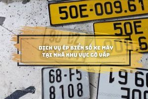 Dịch vụ ép biển số xe máy tại nhà khu vực Gò Vấp -         Nguyễn Decal - Chuyên Dán Keo Xe Design Tem Xe Decal Tem Xe Nguyễn Decal