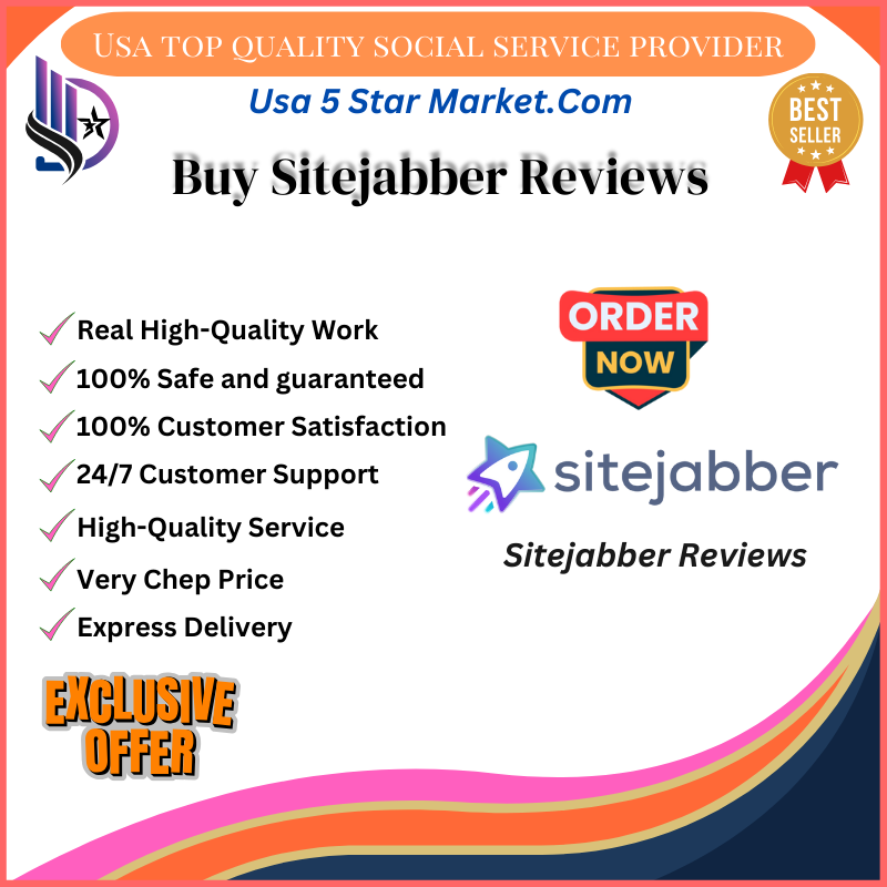 Buy Sitejabber Reviews-100% Money Back Guarantee