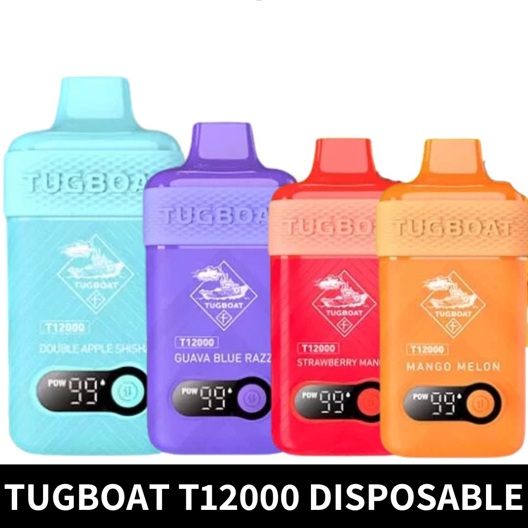 Best Tugboat T12000 Puffs Disposable (5% Salt Nicotine) Vape