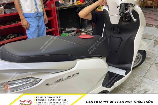 Dán Film PPF xe Lead 2025 trắng sữa -         Nguyễn Decal - Chuyên Dán Keo Xe Design Tem Xe Decal Tem Xe Nguyễn Decal