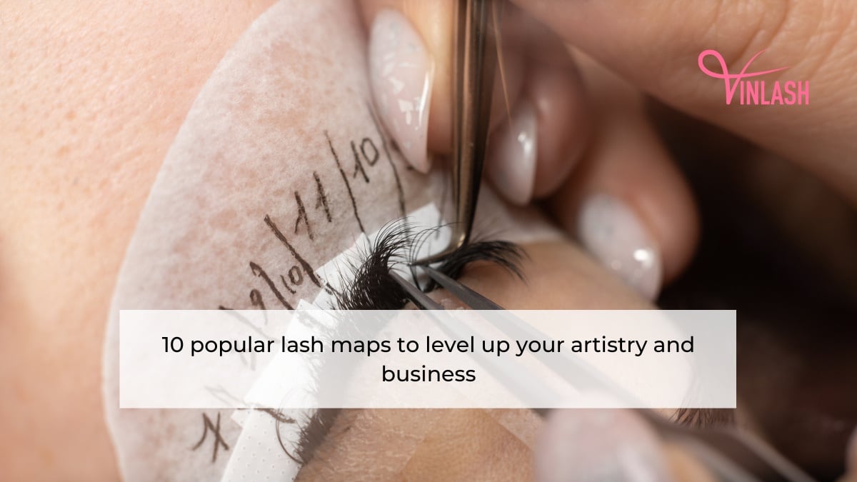 10 popular lash maps to level up your artistry and business