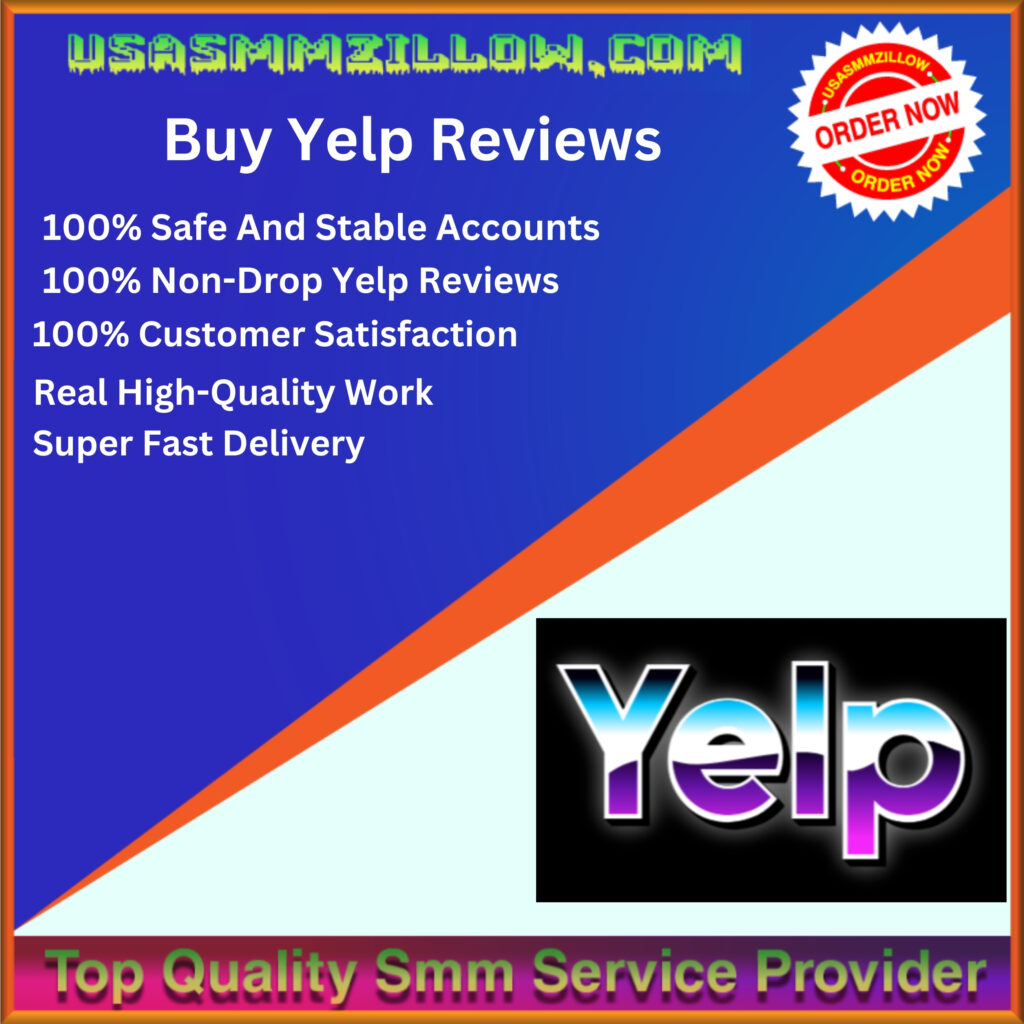 Buy Yelp Reviews - 100% Show Permanent (Safe Secure)