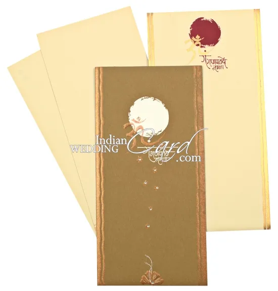 Elegant Hindu Wedding Invitation Cards Idea to Start Your Celebration in Style | Indian Wedding Card