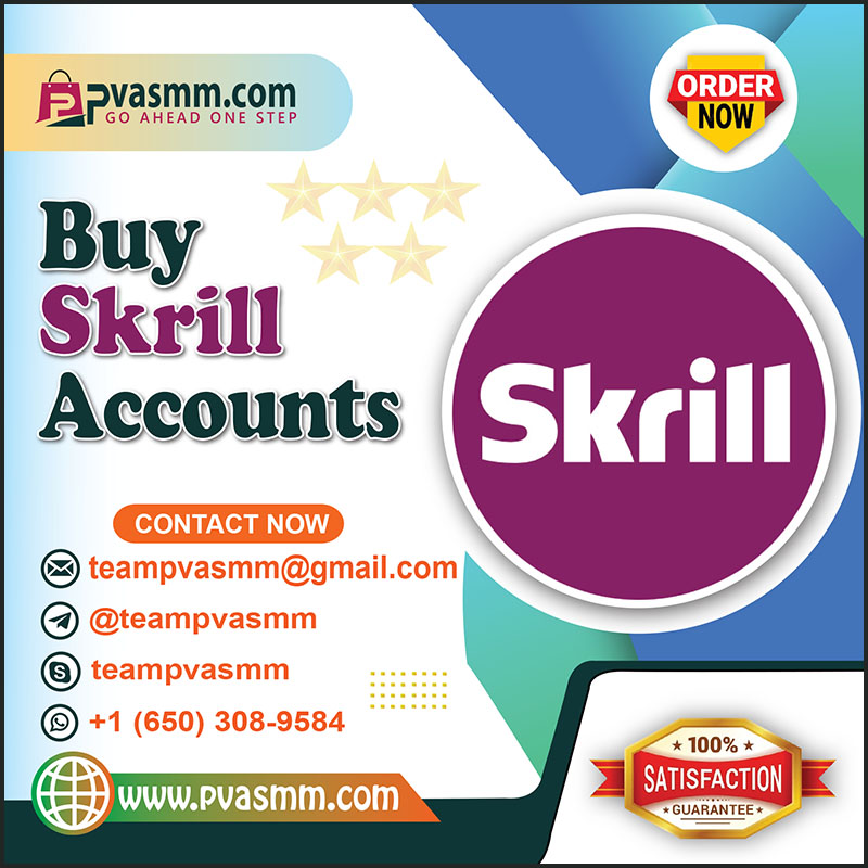 Buy Verified Skrill Accounts - 100% Used USA, Uk Documents