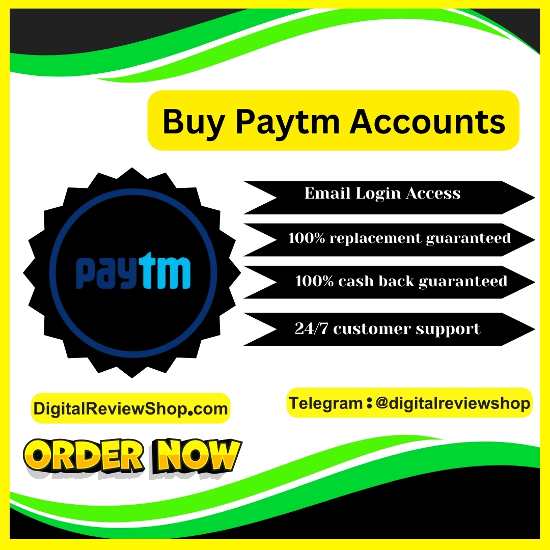 Buy Paytm Accounts - Secure Way to Transfer Money