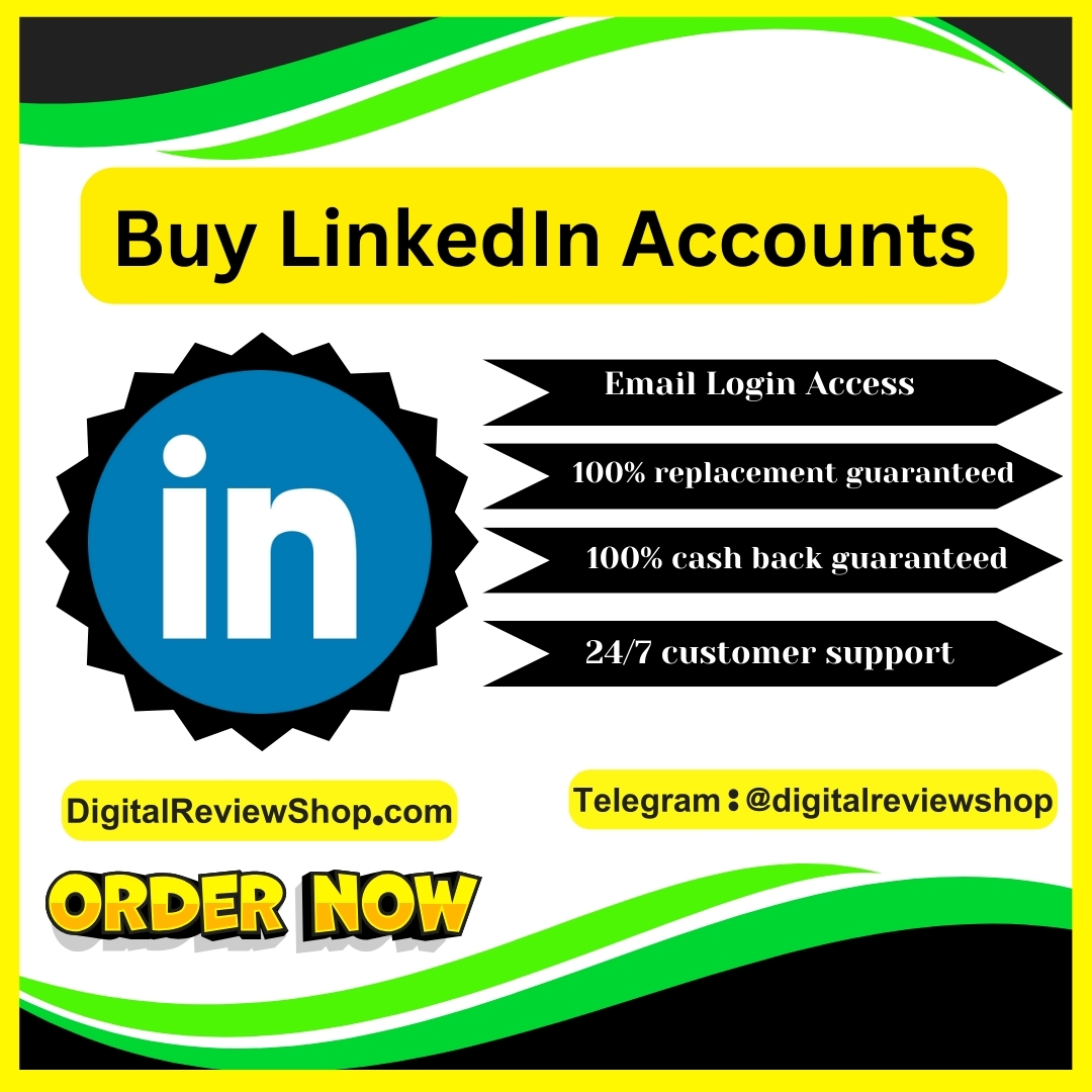 Buy LinkedIn Accounts - 100% Best Social Media Accounts