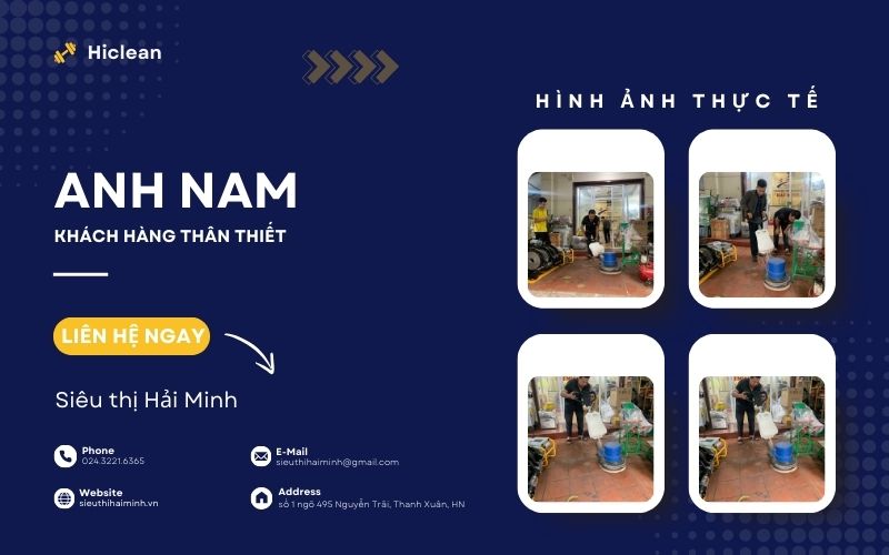 Hải Minh Nhận Sửa Máy Chà Sàn Cho Khách Lẻ Tại Hà Nội