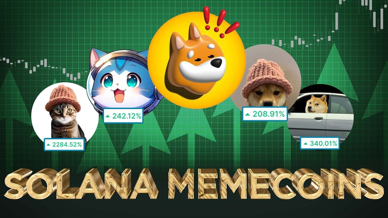 Top 5 coin Solana Meme đáng để đầu tư - TOPLIST COIN