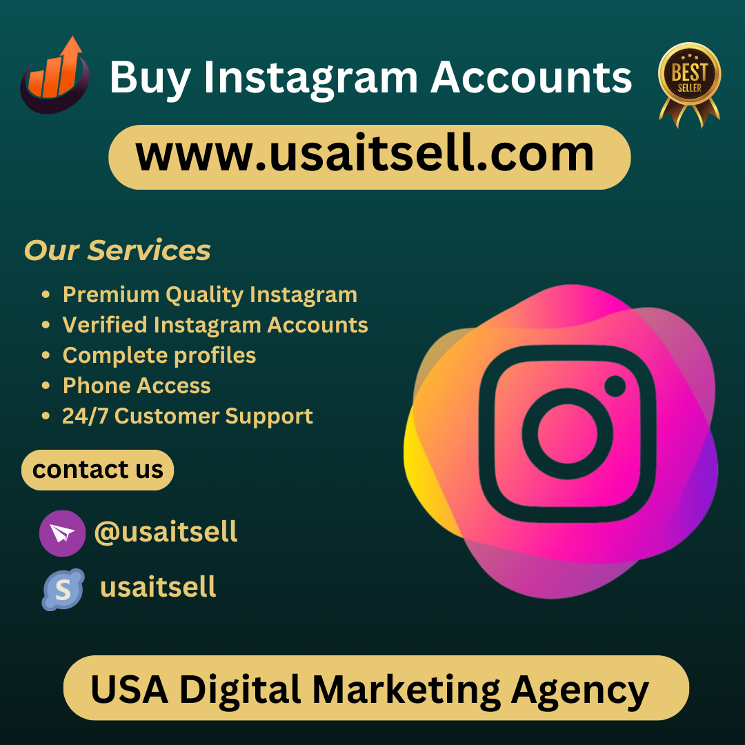 Buy Instagram Accounts –100% Verified Instagram Accounts For Sale 2025