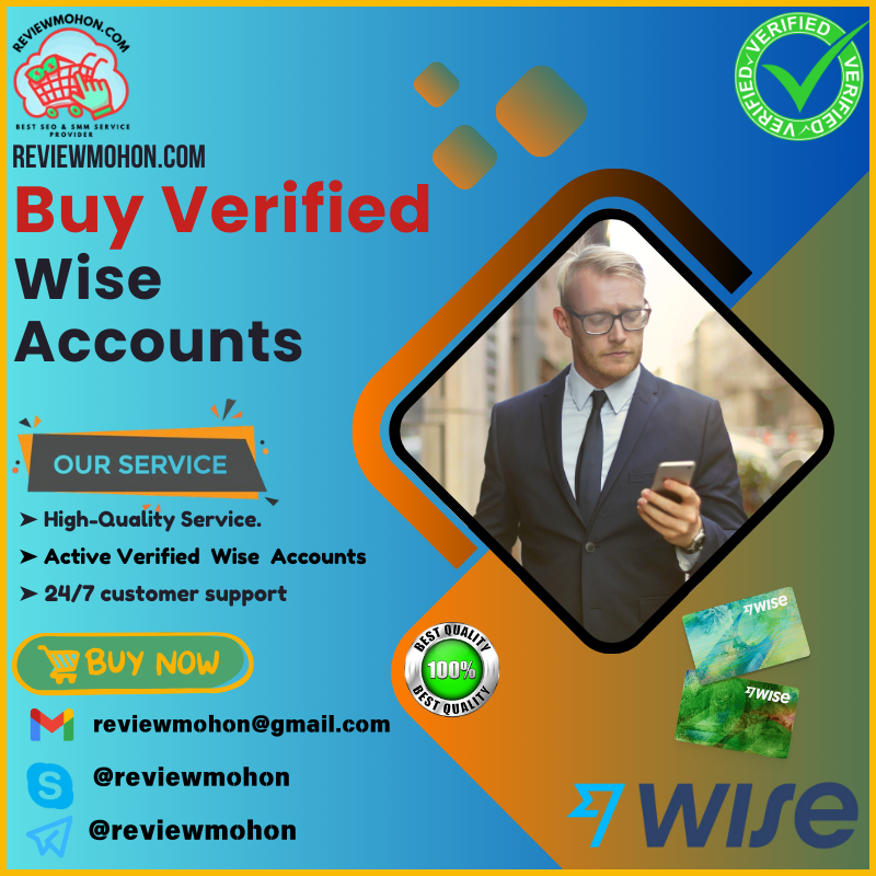 Buy Verified Wise Accounts -1Money Transfer & Online Payment