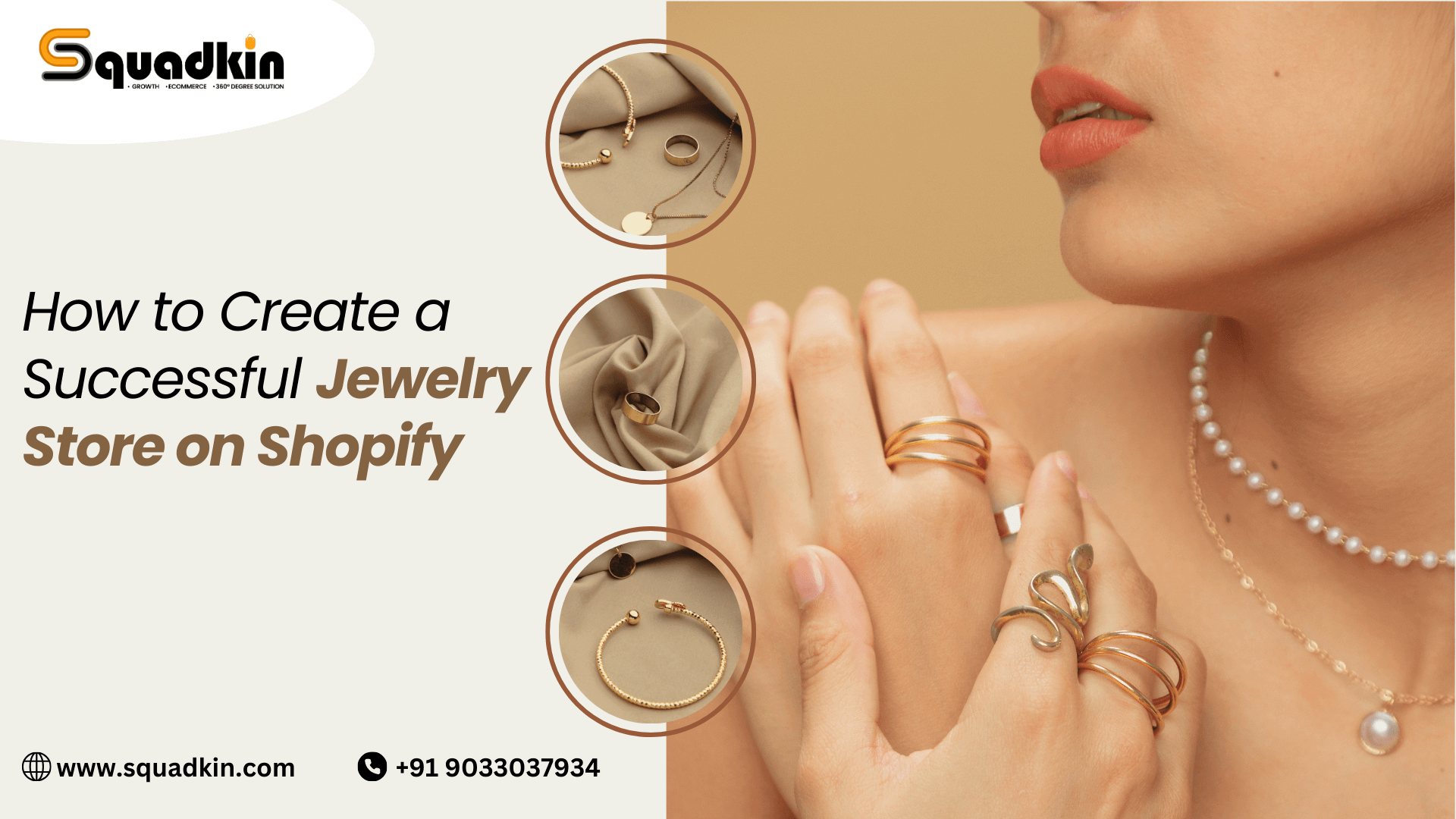 How to Create a Successful Online Jewelry Store on Shopify | Squadkin Technologies