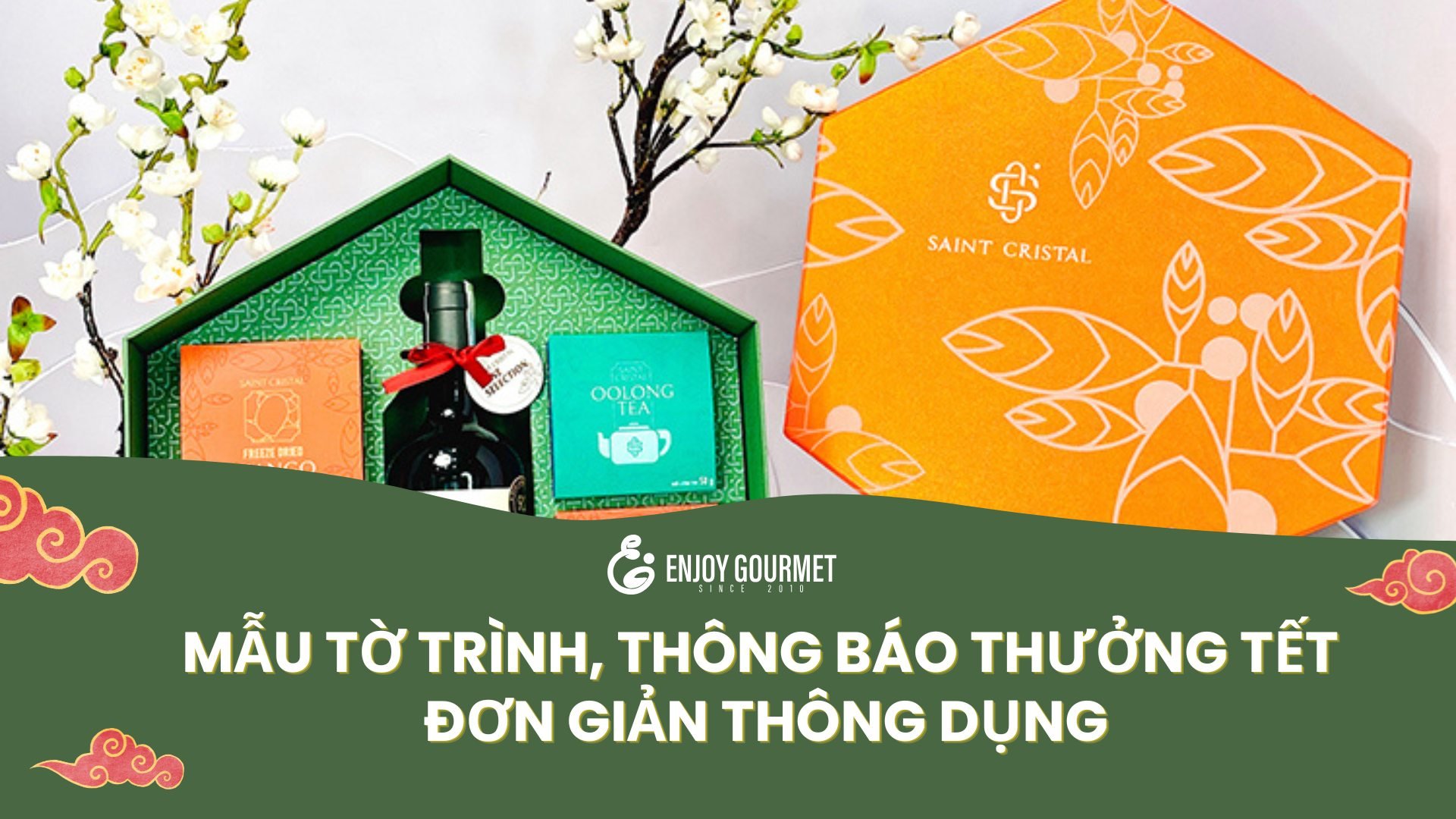 Mẫu tờ trình xin kinh phí mua quà Tết - Enjoy Gourmet