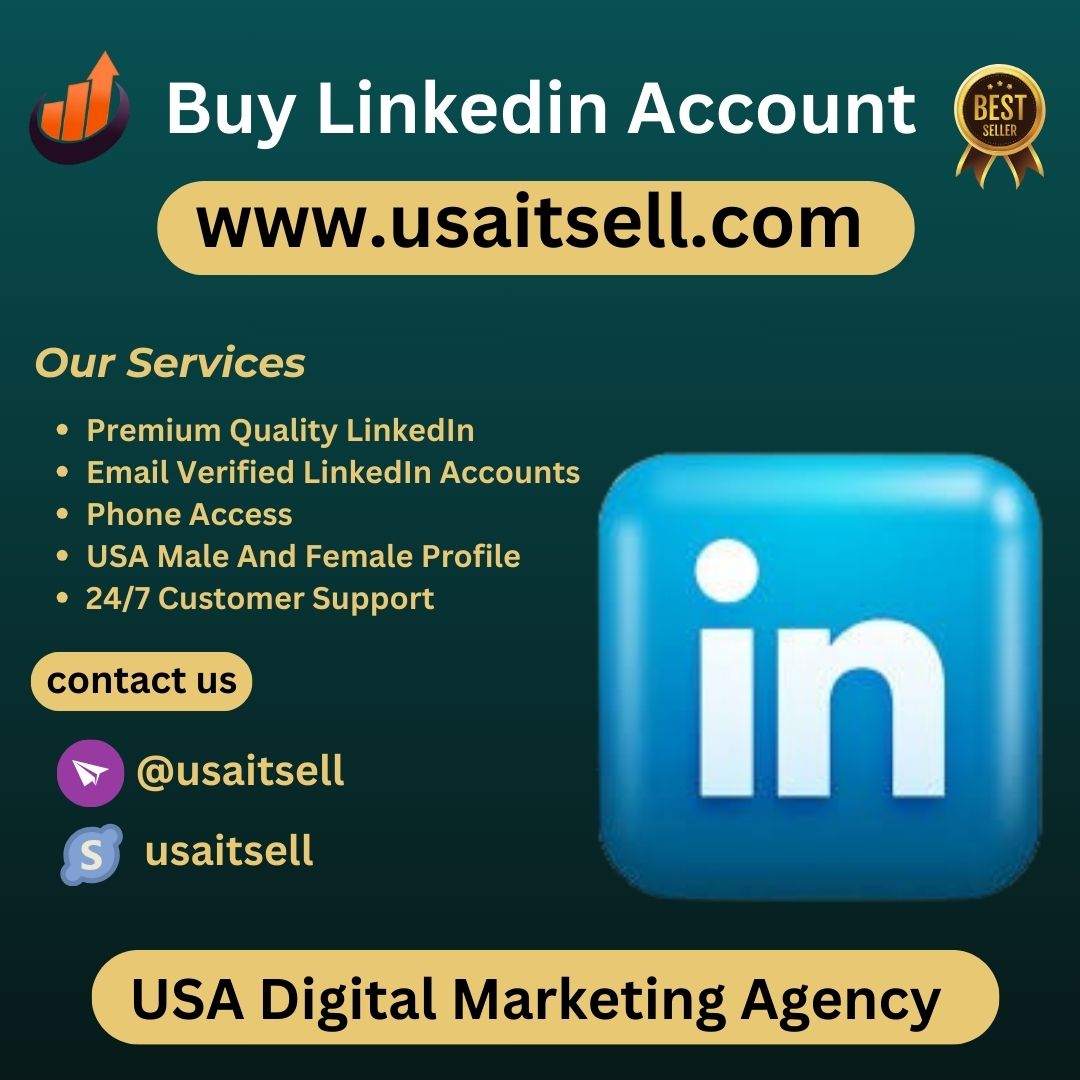 Buy Linkedin Account - 100% PVA, Aged & Bulk (Instant Delivery)