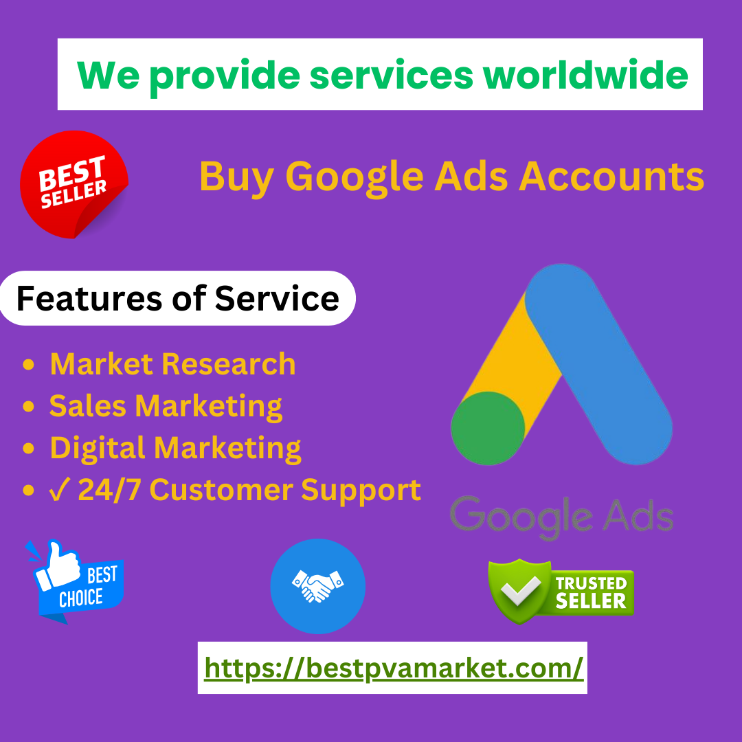 Buy Google Ads Accounts - bestpvamarket.com