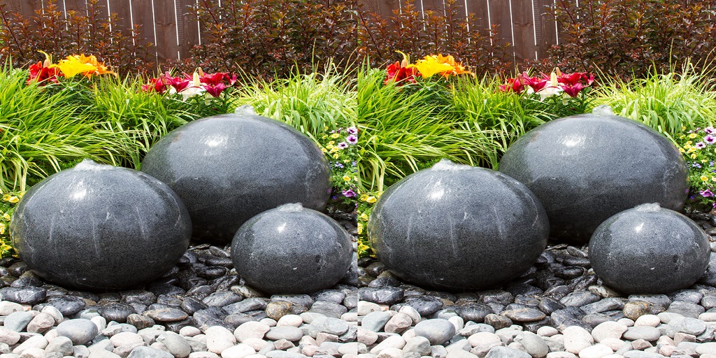 Add Calm and Elegance with a Granite Sphere Fountain