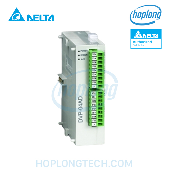 DVP04AD-S Delta - 4 kênh Analog signal - 24VDC - RS-485