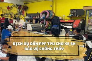 Dịch vụ dán PPF TPU cho xe Sh bảo vệ chống trầy -         Nguyễn Decal - Chuyên Dán Keo Xe Design Tem Xe Decal Tem Xe Nguyễn Decal