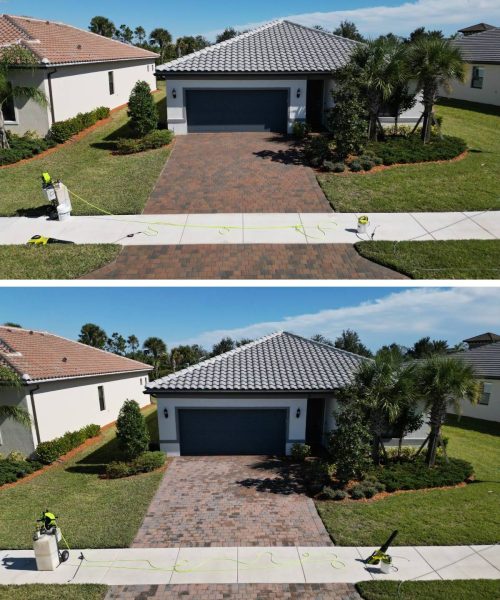 Paver Sealing Florida Restores Color and Shine from Fading to Fabulous