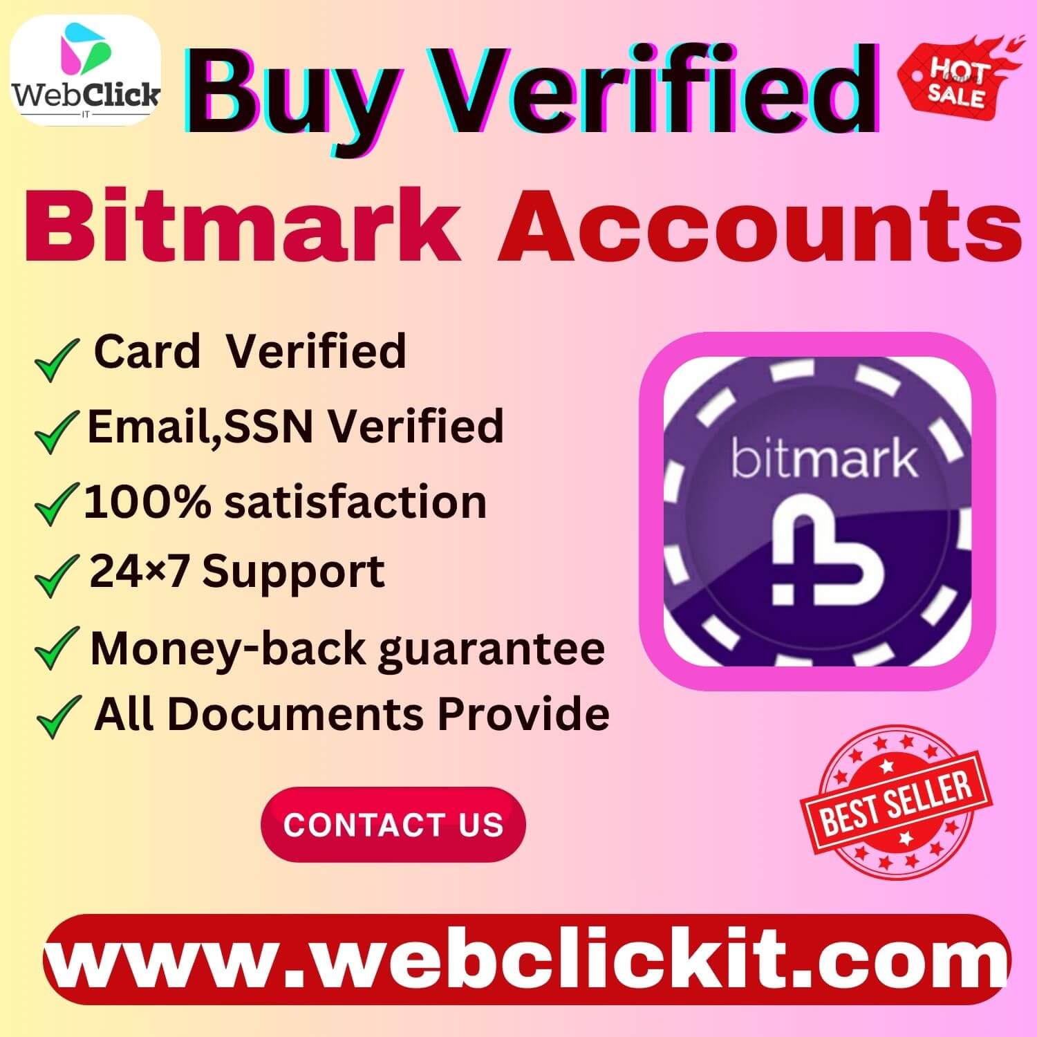 Buy Verified Bitmark Accounts - WebClickIT