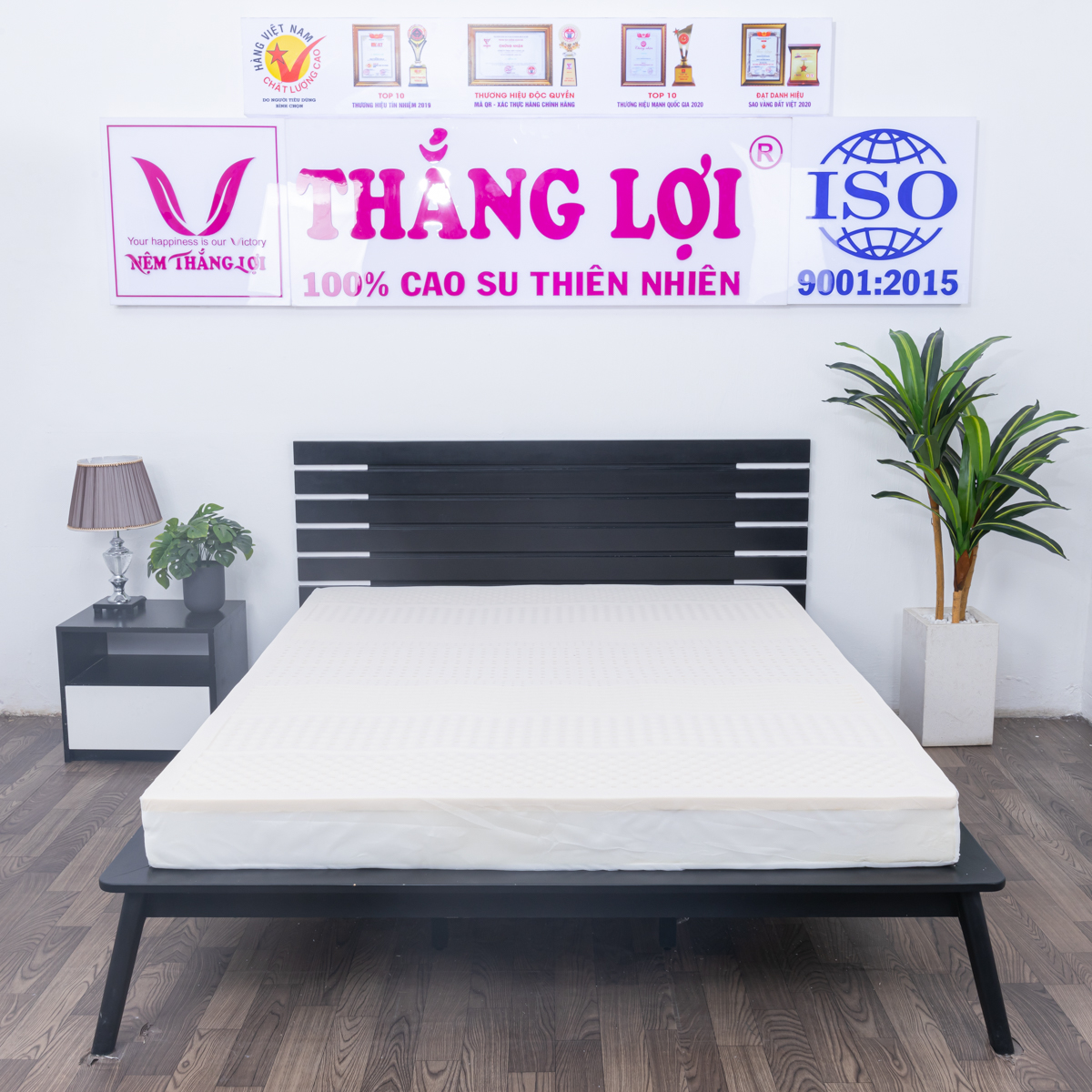 Nệm Cao Su 100% Massage Rosi Thắng Lợi 1m x 2m x 15cm - NỆM THẮNG LỢI