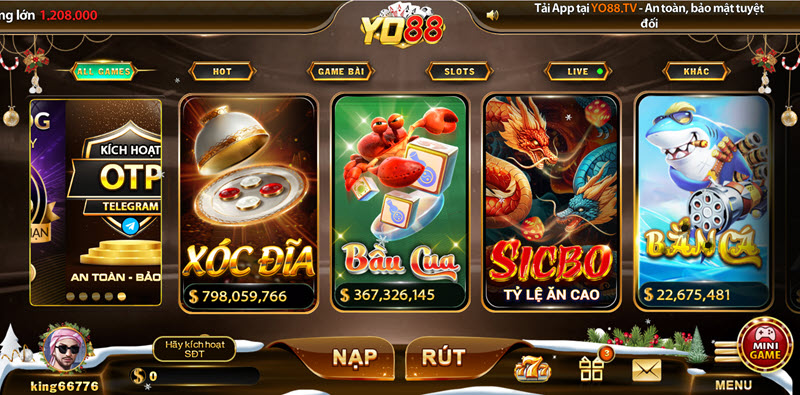 Yo88 - Trải nghiệm game bài đổi thưởng trực tuyến hấp dẫn