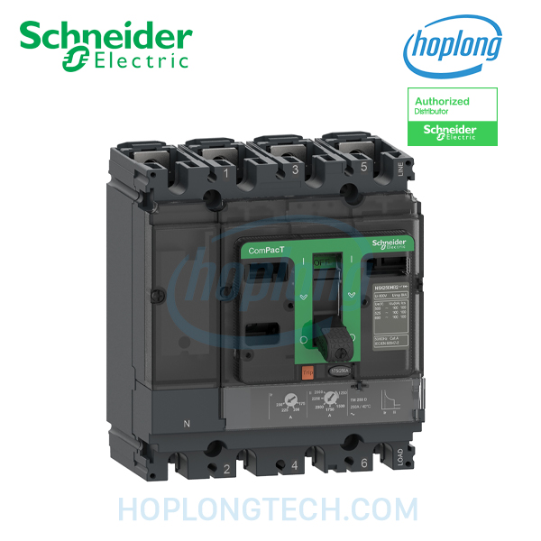 C10N6TM080 Schneider - 4P - 80A - 380/415VAC - 50kA
