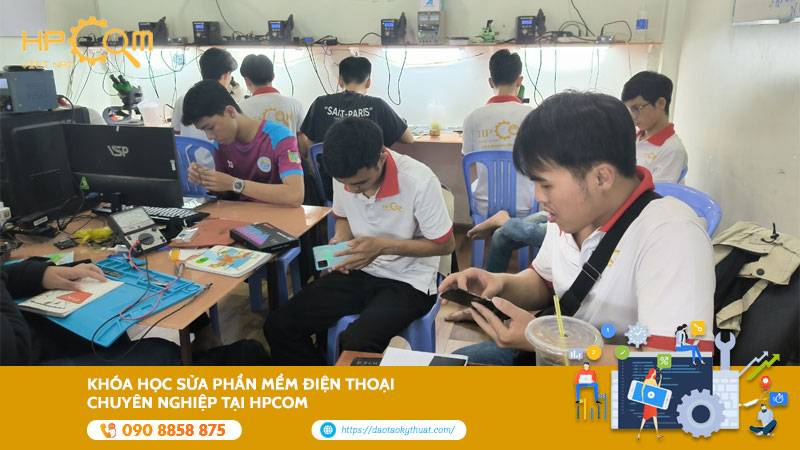 Khóa Học Sửa Phần Mềm Điện Thoại Chuyên Nghiệp Tại HPCOM