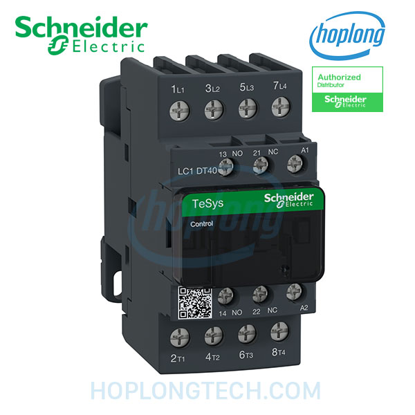 Contactor LC1DT40ED Schneider - 4P - 40A - 48VDC