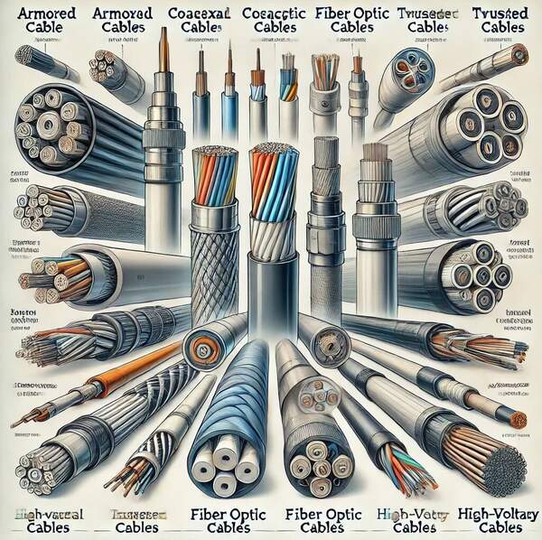 What Types of Electrical Power Cables Commonly Used? | Znergy Cable: Top Cable manufacturer, Supplier and distributor in Australia