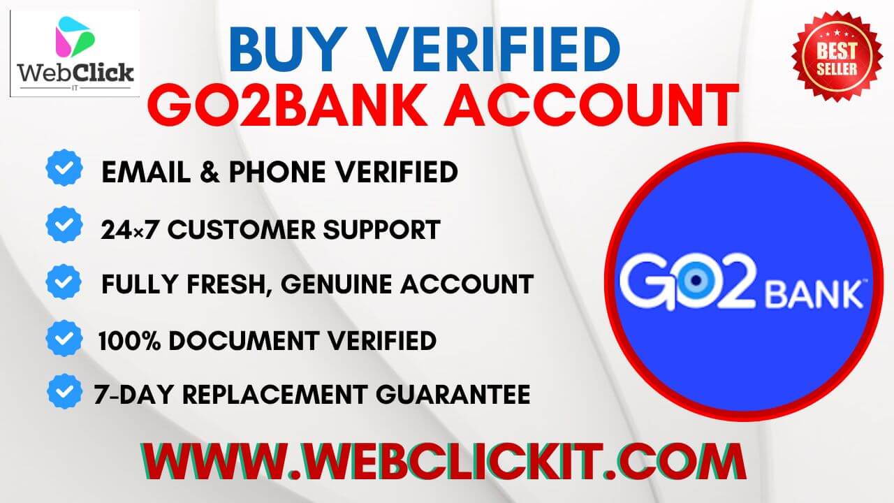 Buy Verified Go2Bank Accounts - WebClickIT