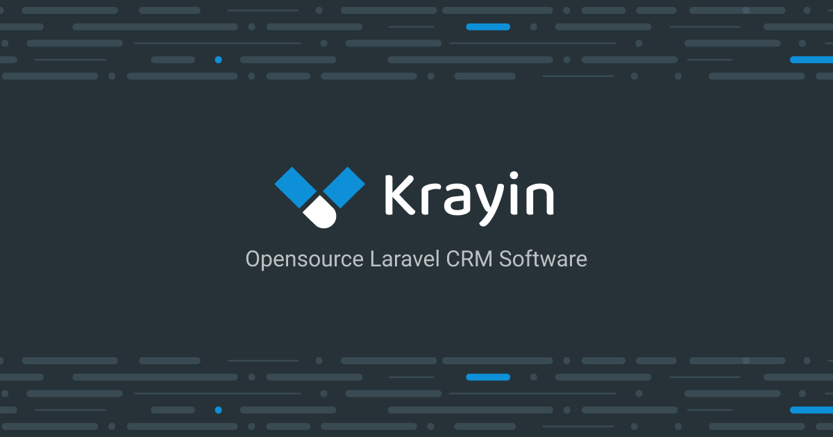 Open Source CRM Software | Free CRM - Krayin