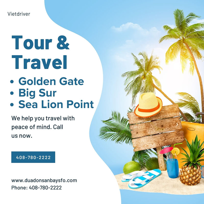 【VietDriver】 Tour du lịch California 3N2Đ, 4N3Đ