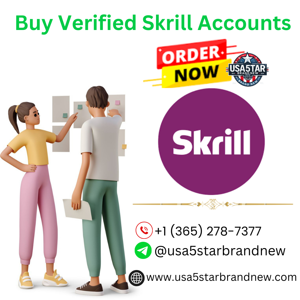 Buy Verified Skrill Accounts | Secure and Reliable, Payment Solutions EU, USA, UK Verified Skrill Accounts