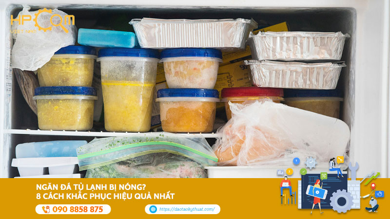 Ngăn Đá Tủ Lạnh Bị Nóng? 8 Cách Khắc Phục Hiệu Quả Nhất