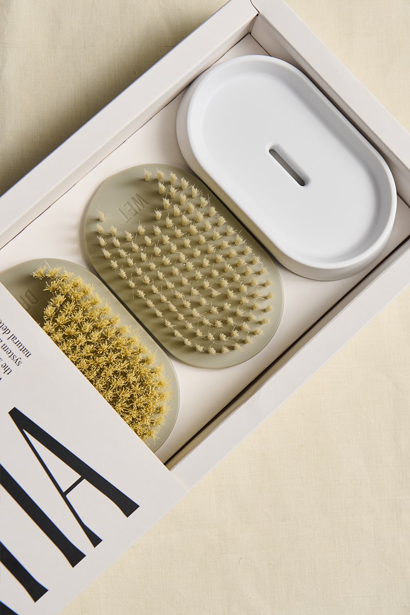 BY KATIA Premium Body Brush – Exfoliating Body Brush for Wet & Dry Use