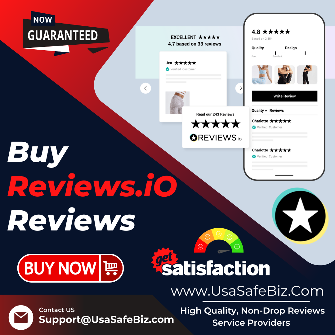 Buy Reviews.io Reviews - USA Safe Biz