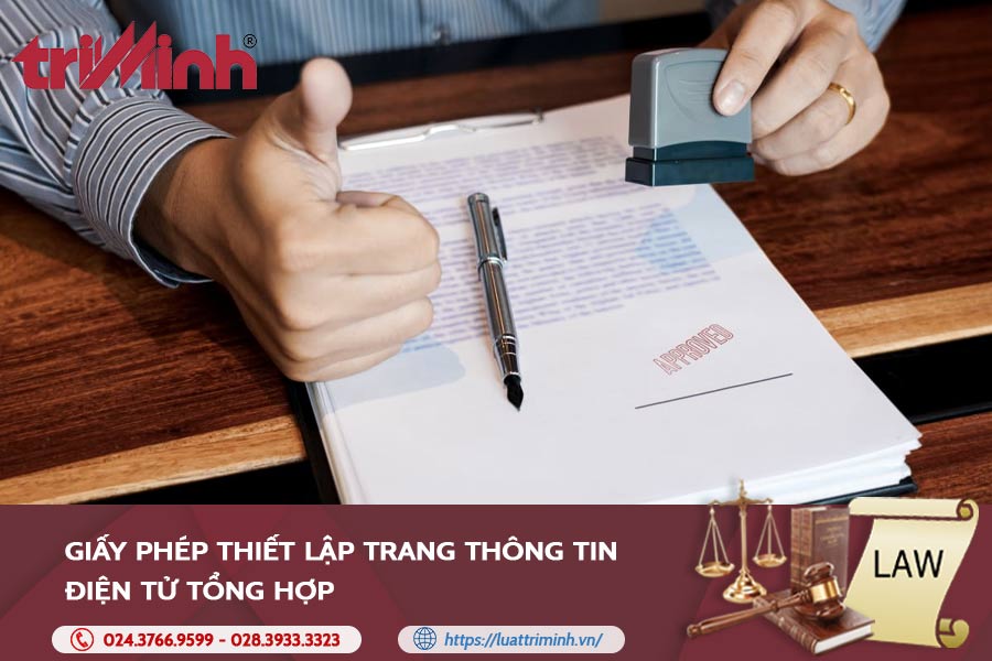 Giấy Phép Thiết Lập Trang Thông Tin điện Tử Tổng Hợp