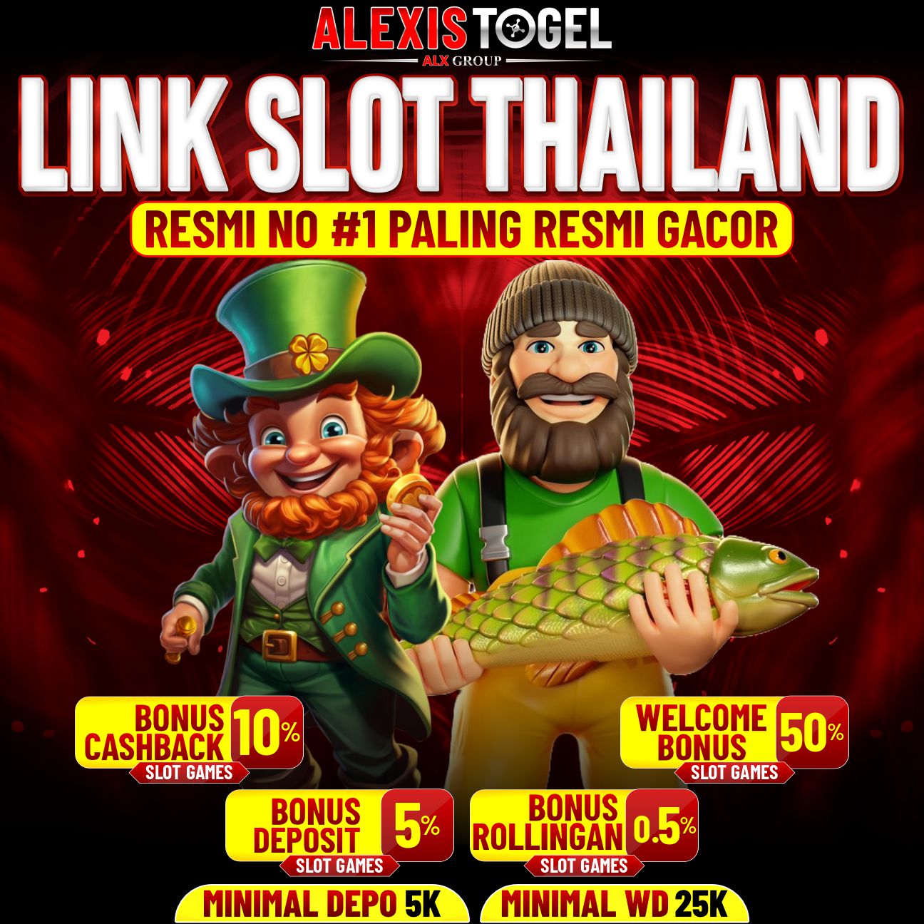 ALEXISTOGEL: Link Slot Thailand Resmi No #1 Paling Gacor
