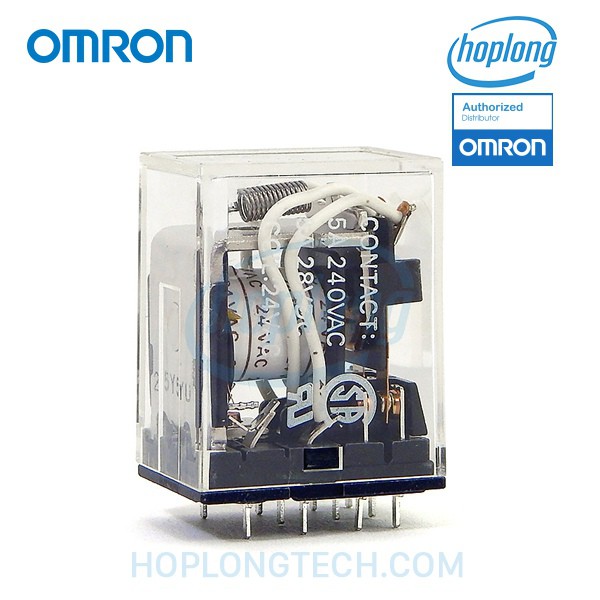 MY3-TU AC110/120 Omron - 3 Poles (11 chân) - Đèn LED - 110/120VAC